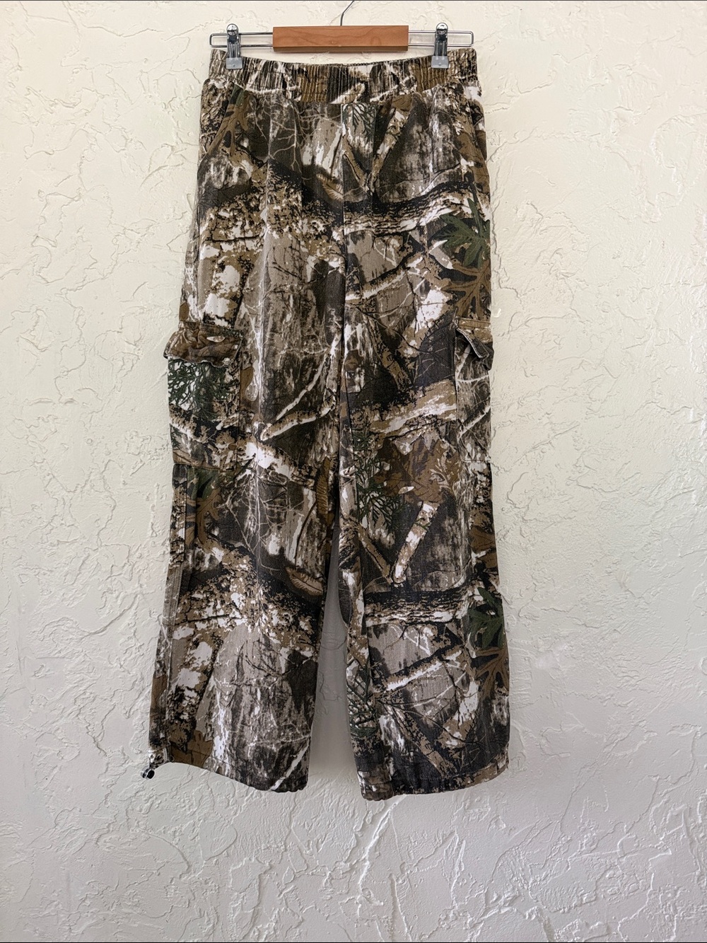 Men's Camouflage Cargo Pants - Brown/Green Camo